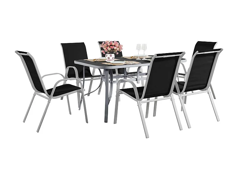 Salon de jardin  Cordoba + Tropic 6 personnes