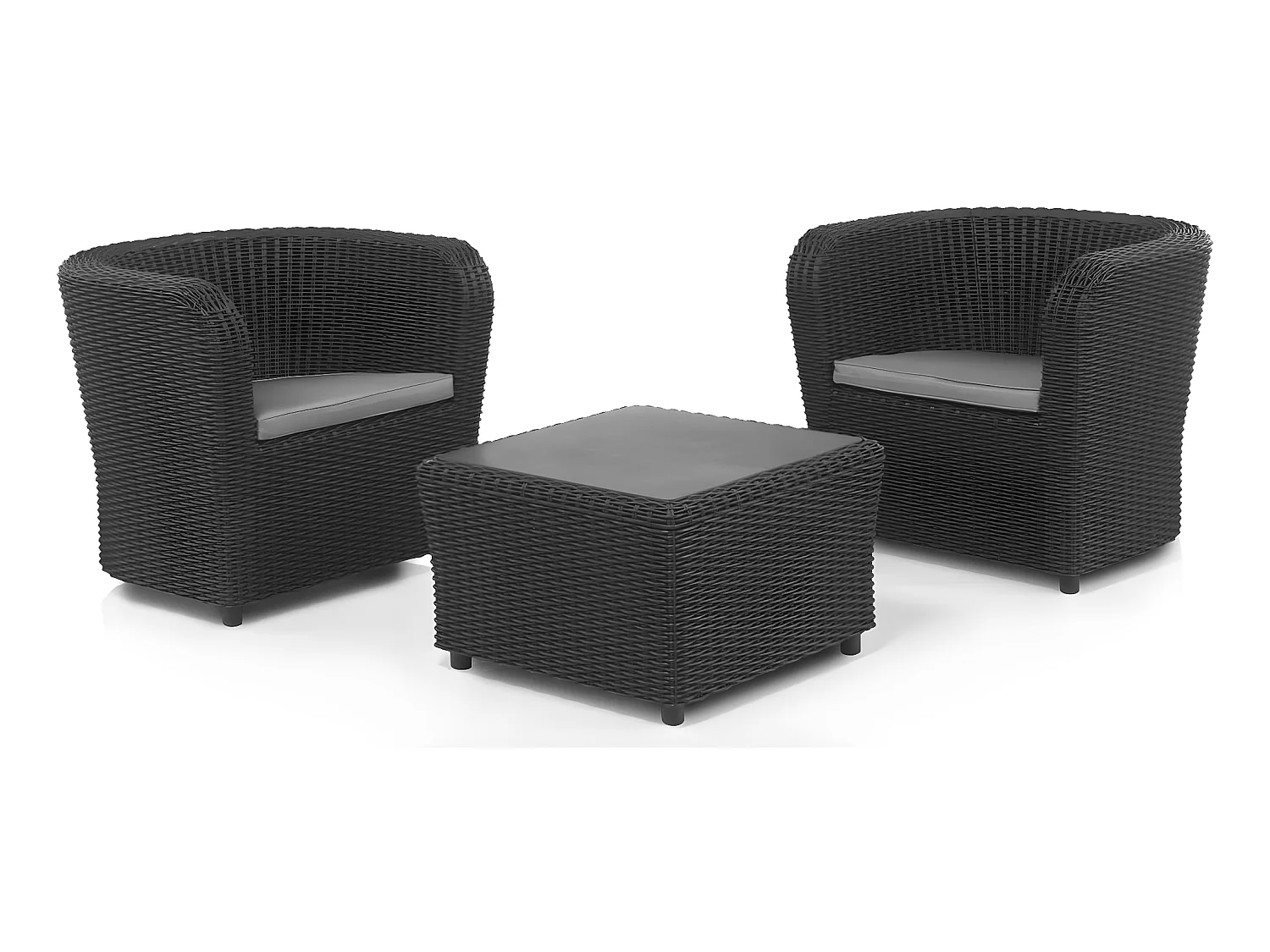 Salon de jardin "Set Nova" - Graphite