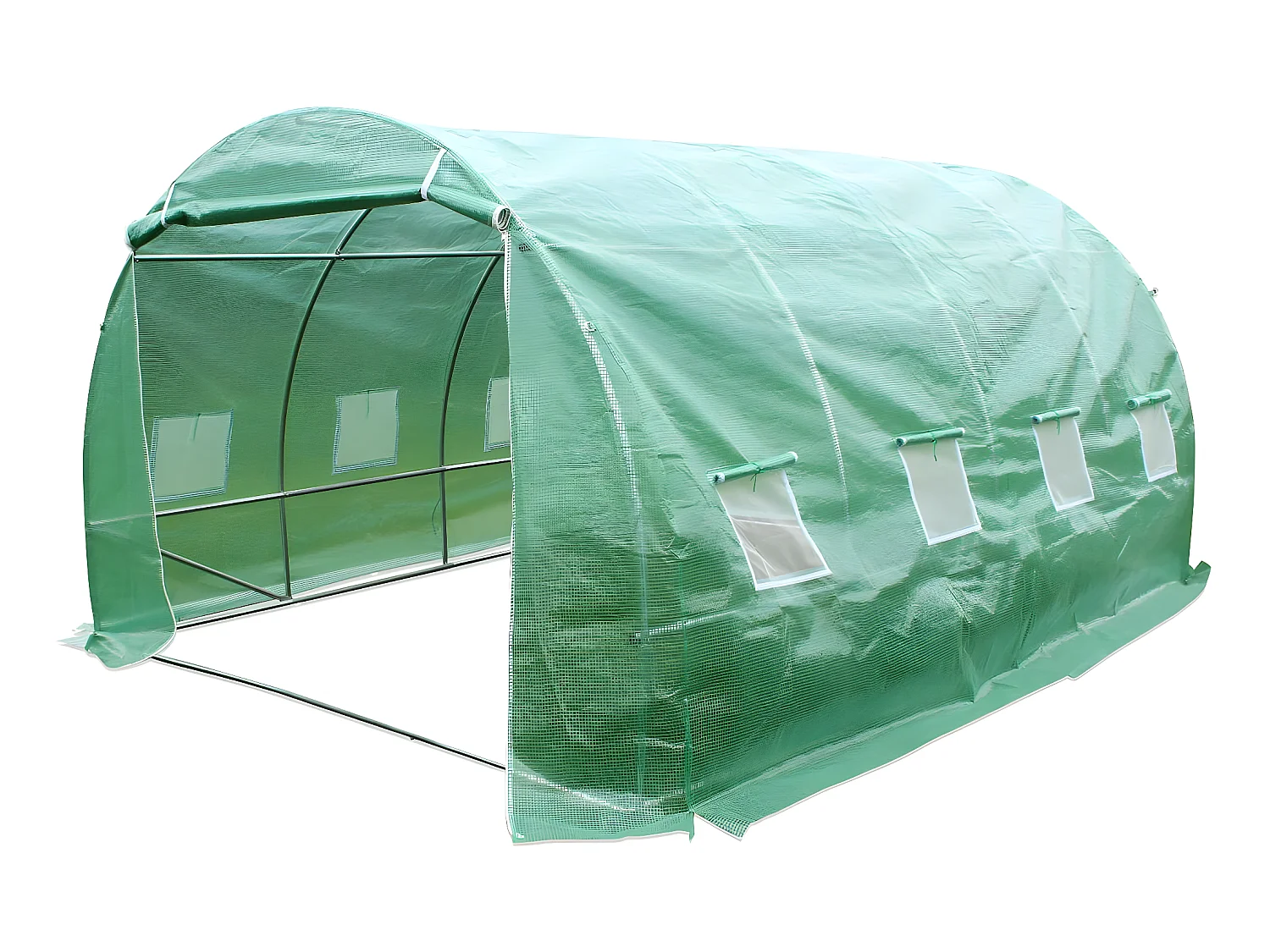 Serra tunnel da giardino "Althea" - 12m² - 4 x 3 x 2 m