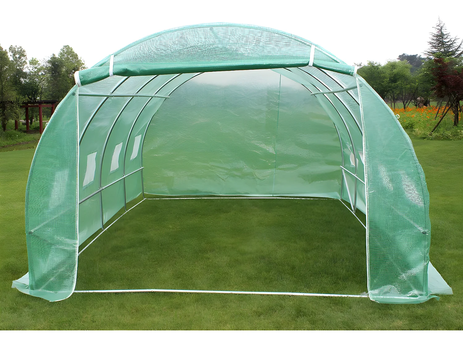 TUNNELGEWÄCHSHAUS FÜR DEN GARTEN ALTHEA  - 12 m² - 4 x 3 x 2 m