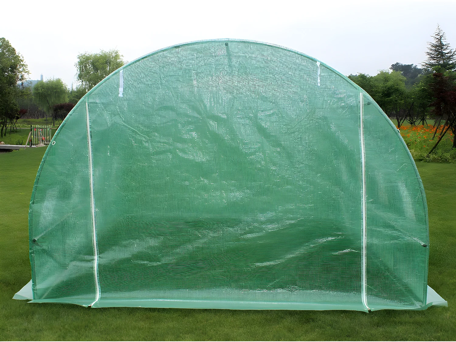 TUNNELGEWÄCHSHAUS FÜR DEN GARTEN ALTHEA  - 12 m² - 4 x 3 x 2 m