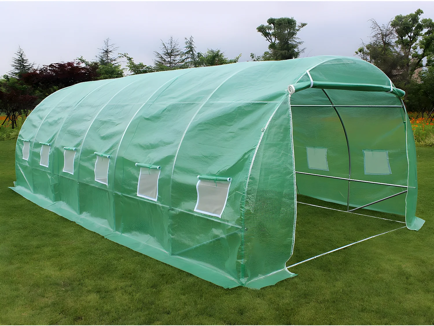 Serra  tunnel da giardino ALTHEA - 18m² - 6 x 3 x 2 m