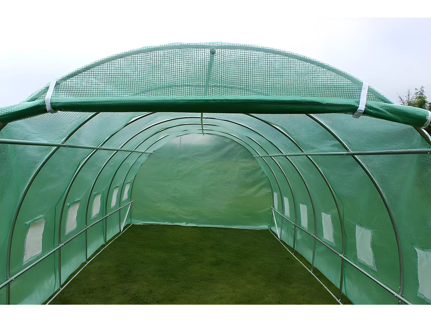 Serra  tunnel da giardino ALTHEA - 18m² - 6 x 3 x 2 m