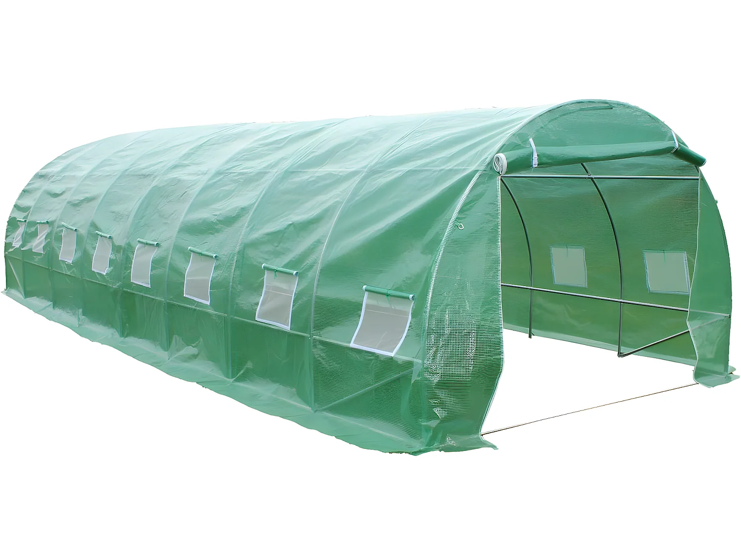 Invernadero tunel de jardín Althea  - 24m² - 8 x 3 x 2 m