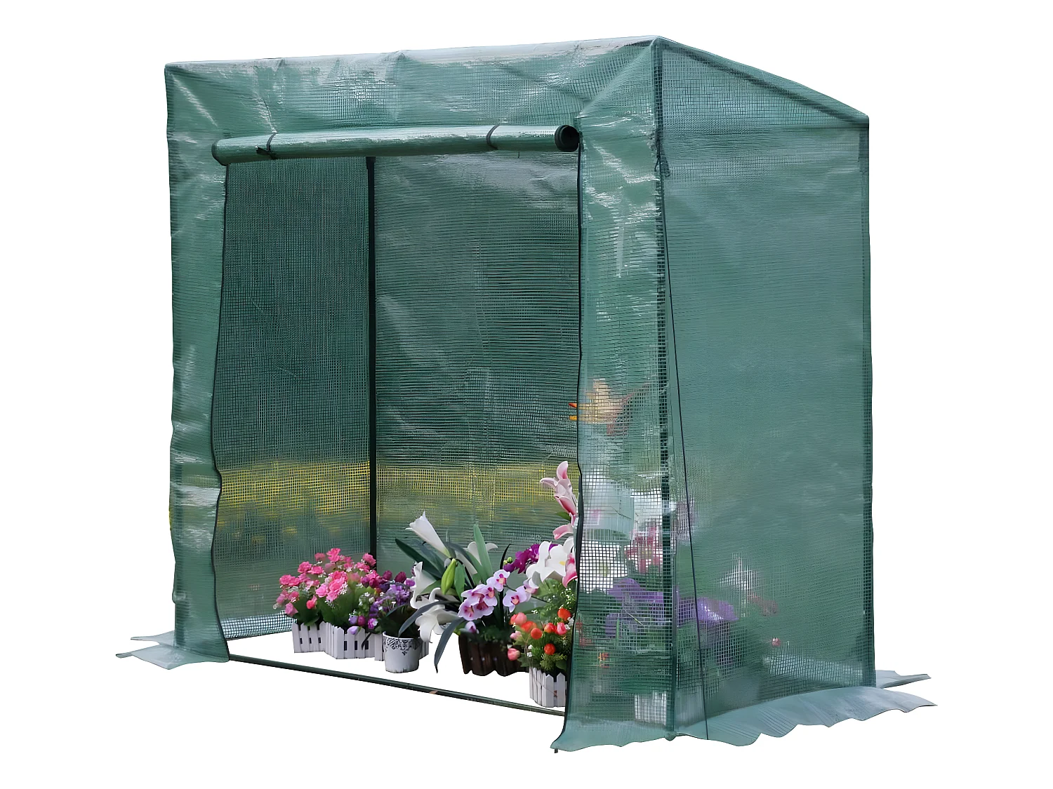 Serre tomate pétunia 1.6M² - 2 X 0.77 X 1.69 M
