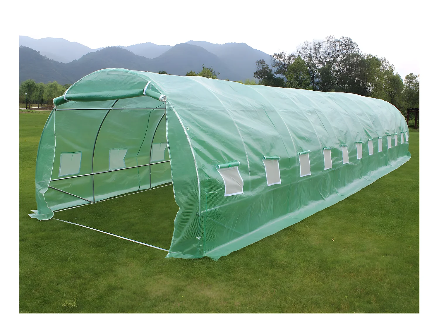 Estufa de jardim "Althea" - 36m² - 12 x 3 x 2 m, cultivo o ano todo