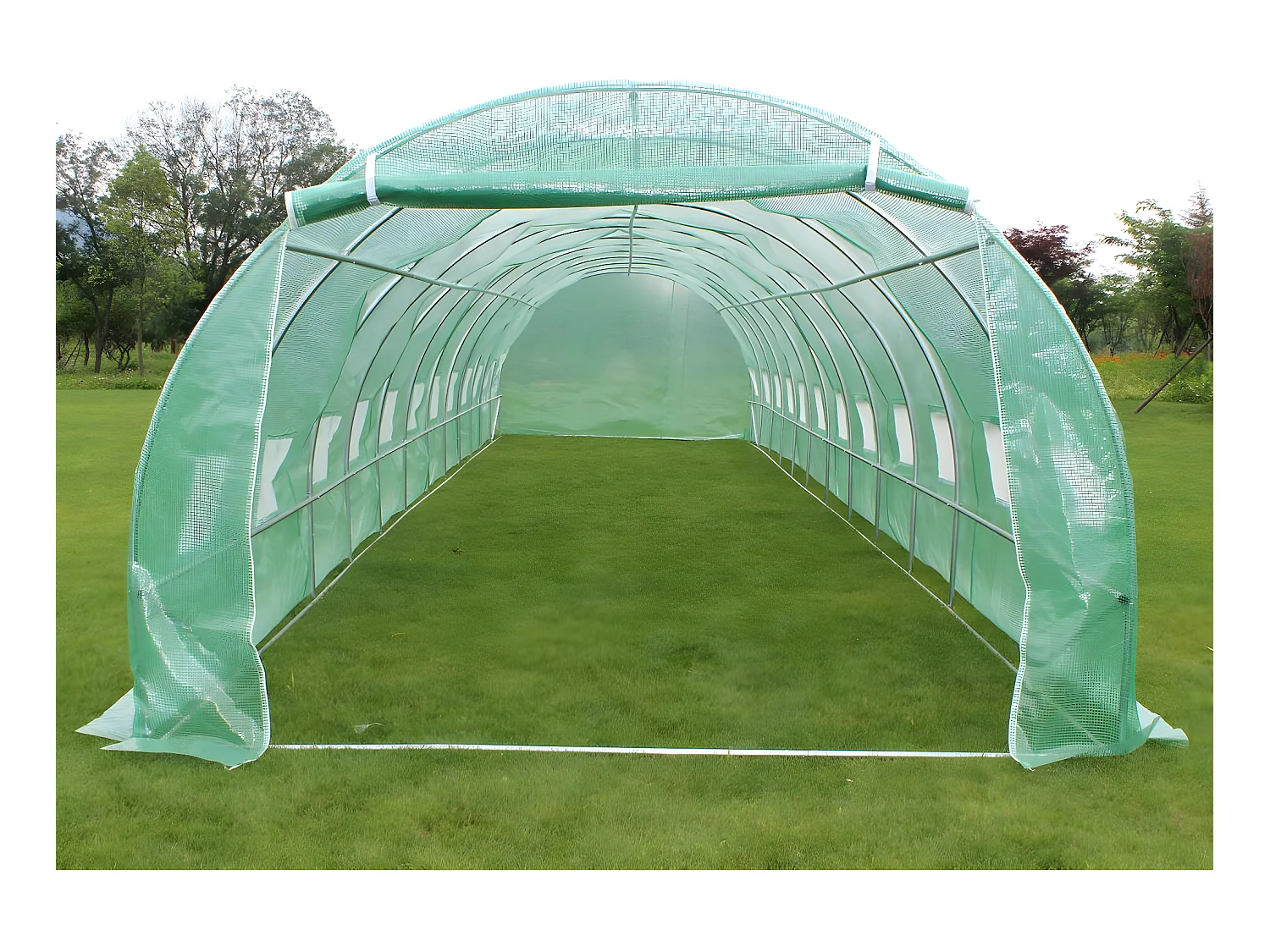 Estufa de jardim "Althea" - 36m² - 12 x 3 x 2 m, cultivo o ano todo