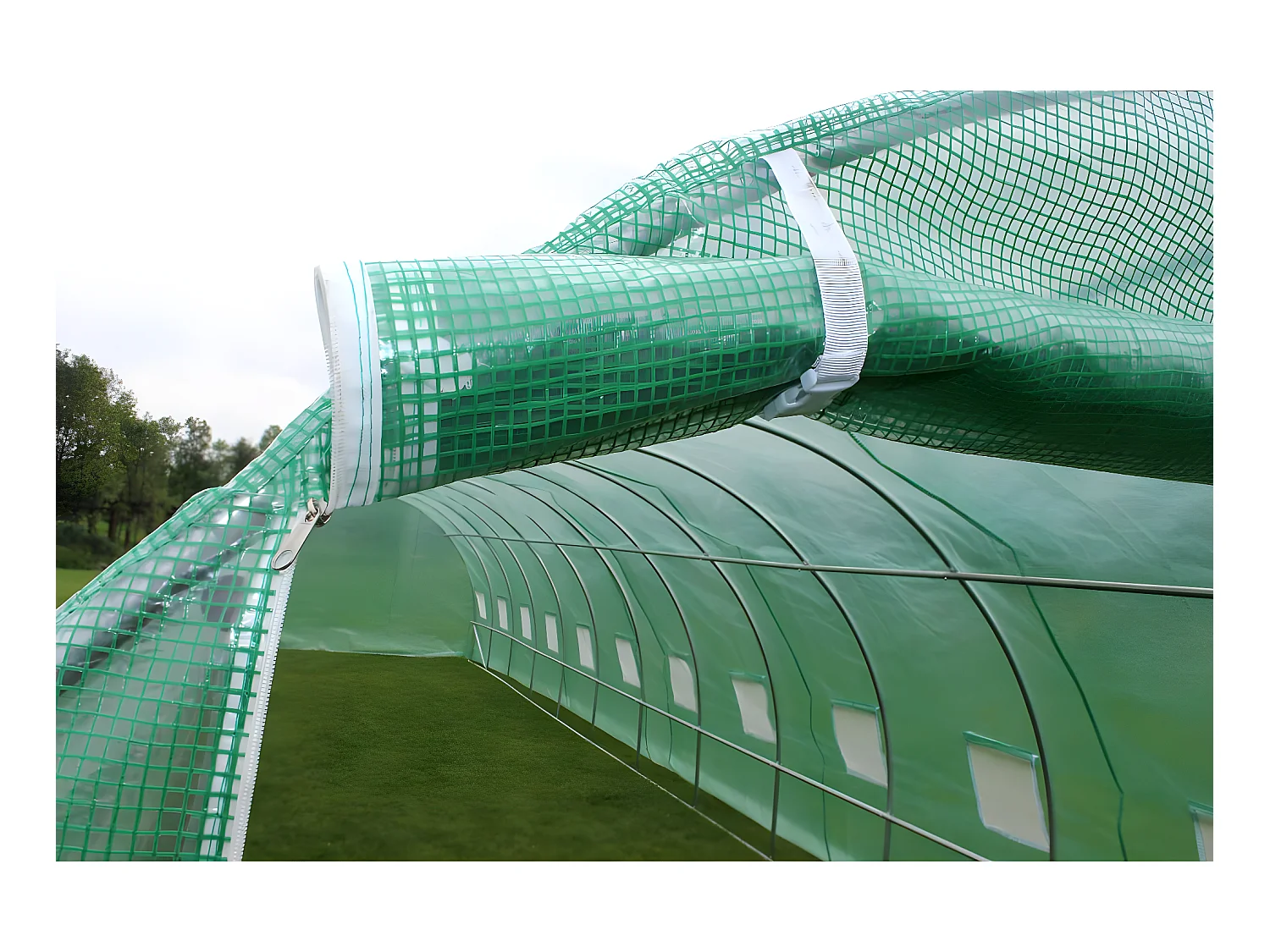 Estufa de jardim "Althea" - 36m² - 12 x 3 x 2 m, cultivo o ano todo