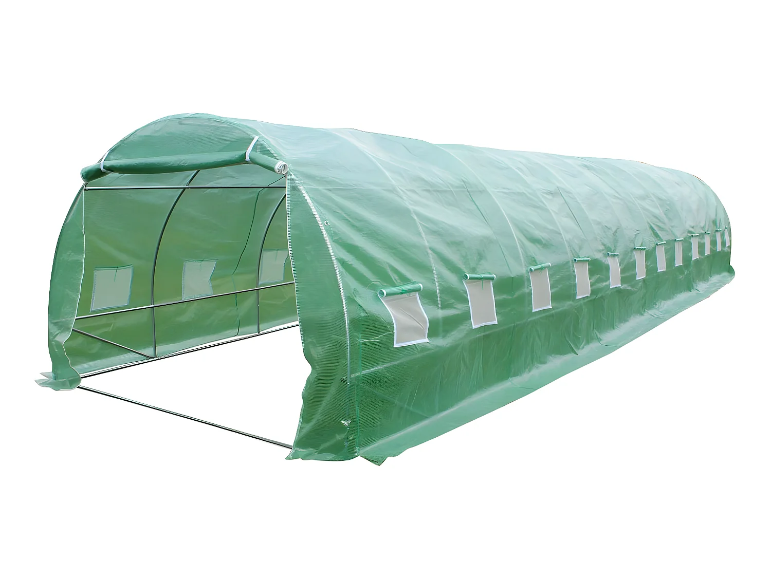 Serre tunnel de jardin "Althea" - 36m² - 12 x 3 x 2 m