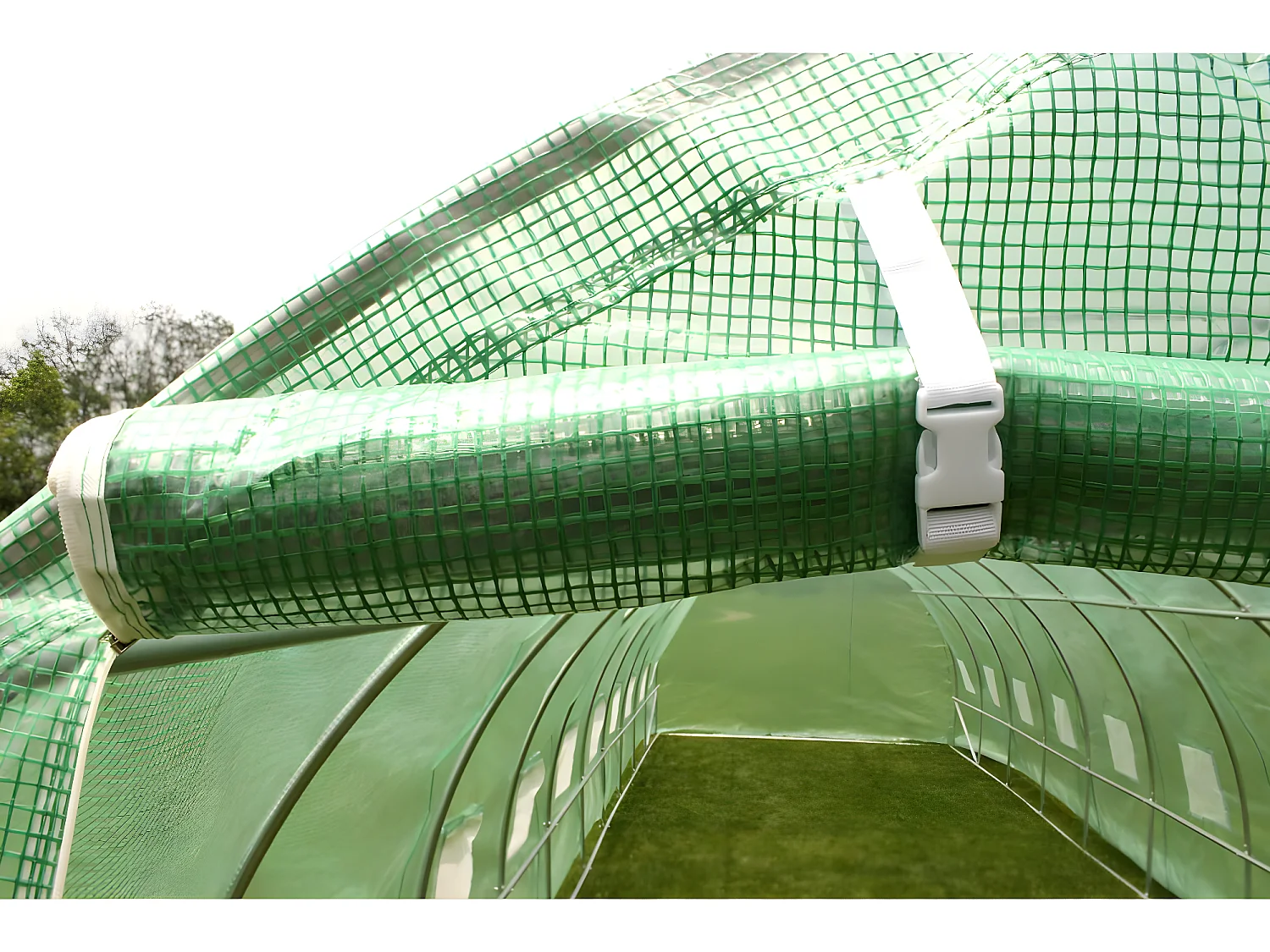 Serra tunnel da giardino ALTHEA - 9m² - 4.5 x 2 x 2 m