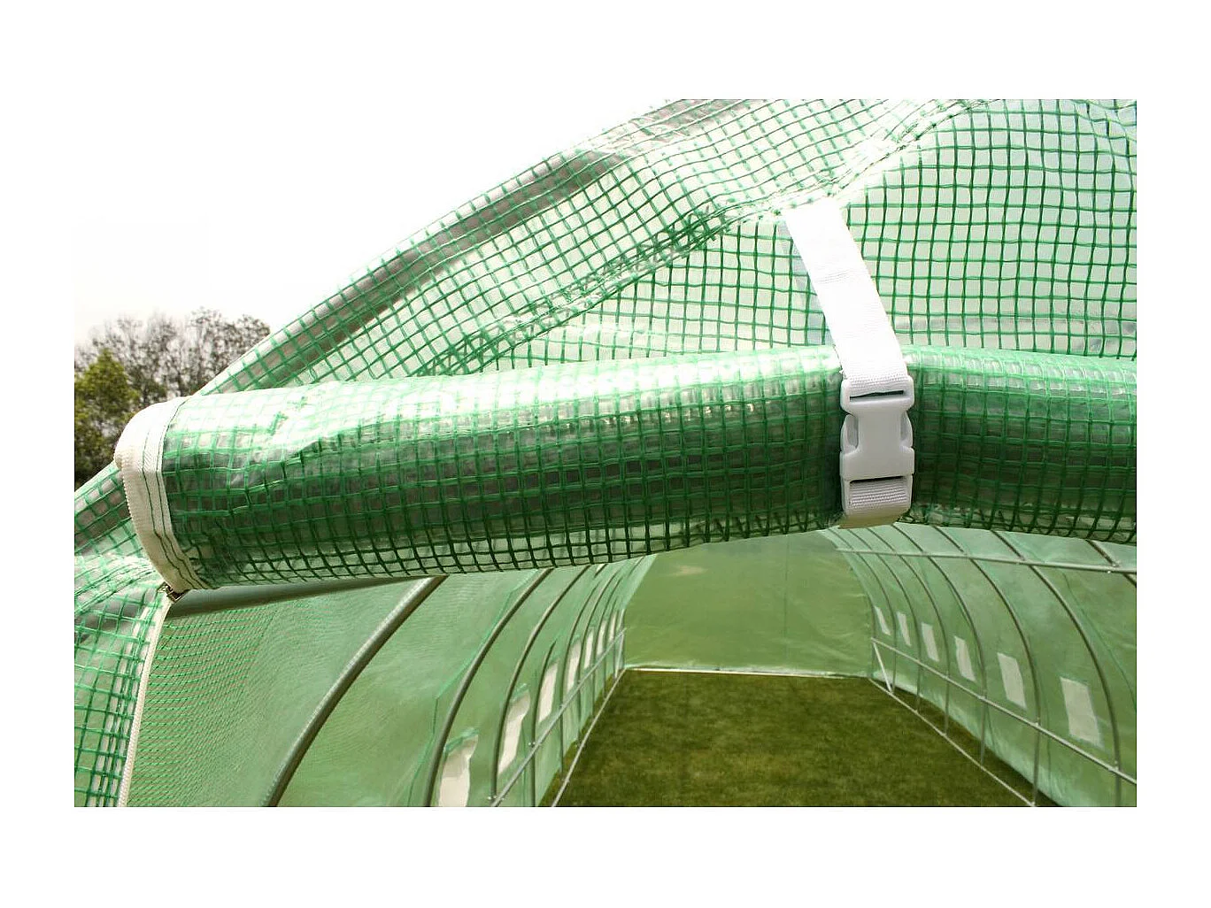 Invernadero tunel de jardín Althea - 9m² - 4.5 x 2 x 2 m