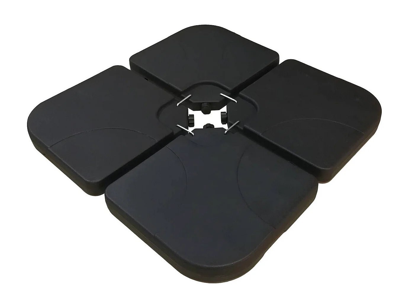 Ombrellone da giardino a sospensione "Sun 3 " - Quadrato - 3 x 3 - Ecru - Base inclusa