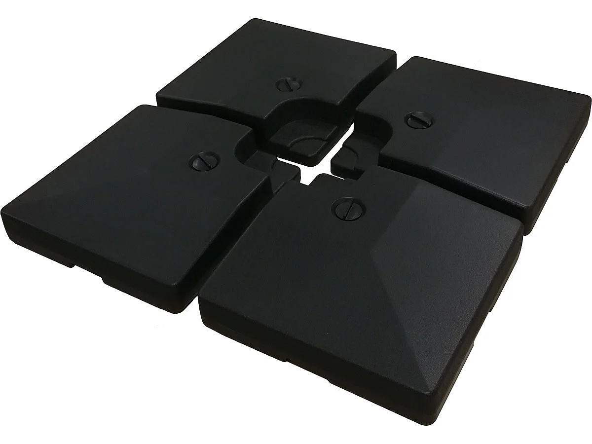 4 Contrapesos de encher para Ombrelone Suspenso 4 x 3