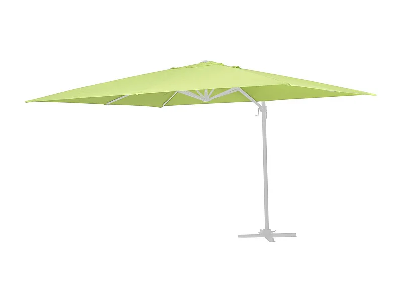 Toile parasol déporté "Sun 3" - 3 x 3 m - Vert