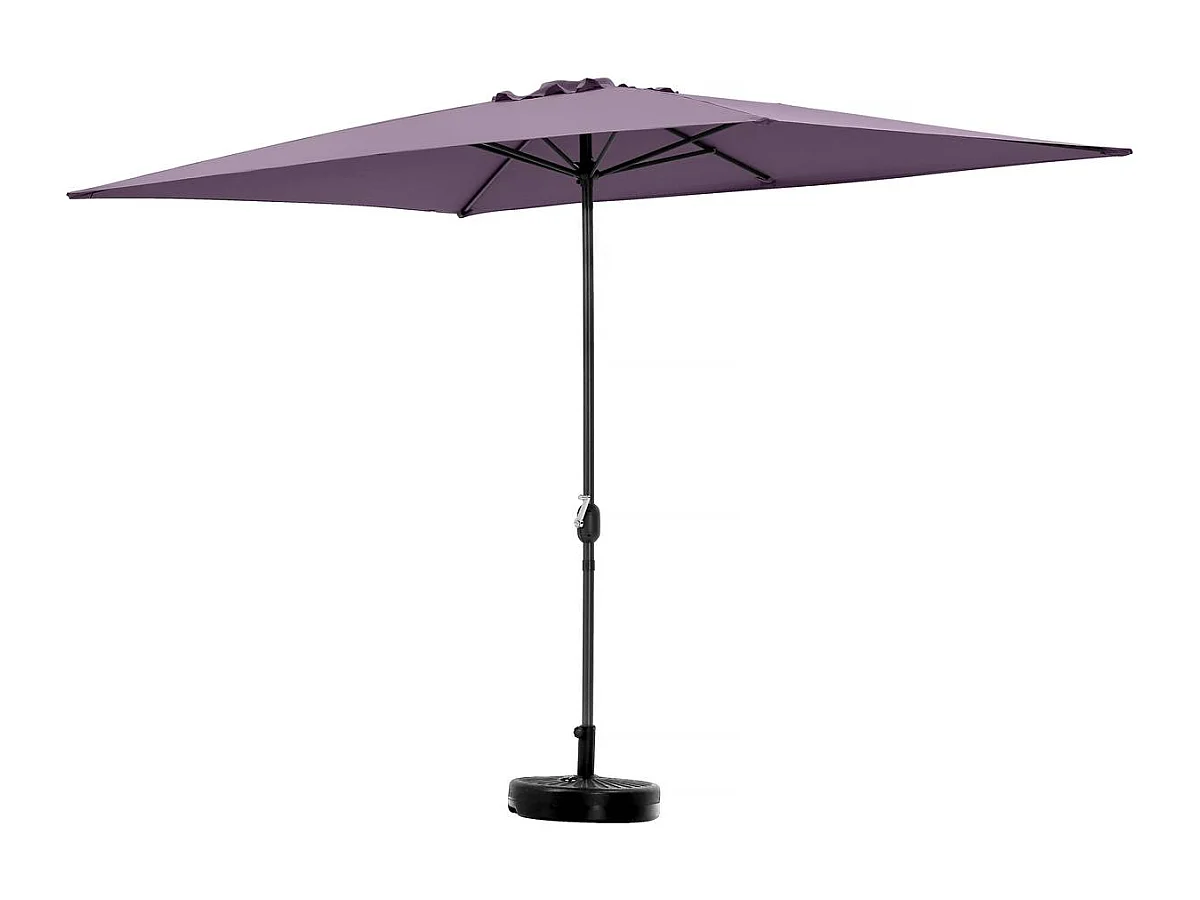 Parasol jardin "Sol 2" - Rectangle - 2 x 3 m - Violet