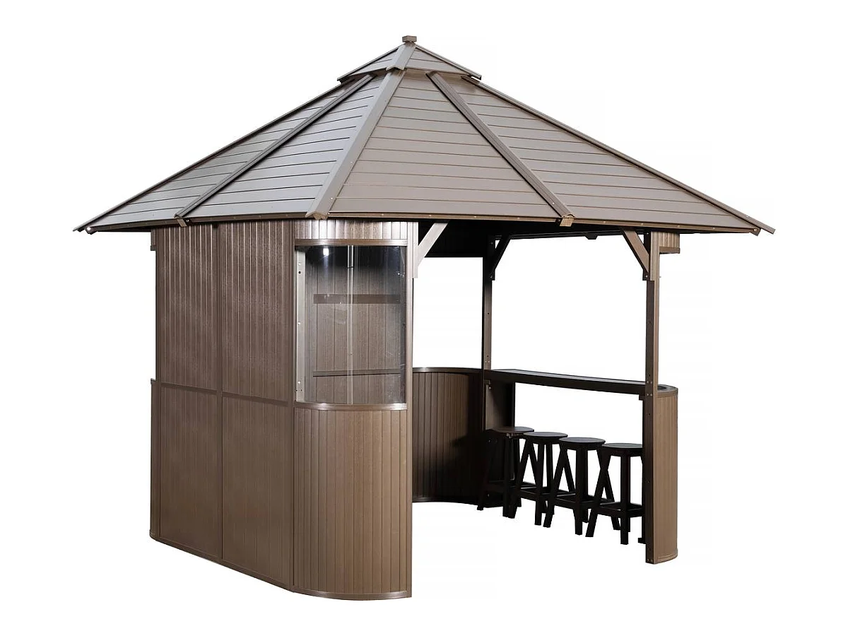 Abri de spa "Bali" - 330 x 330 x 323 cm