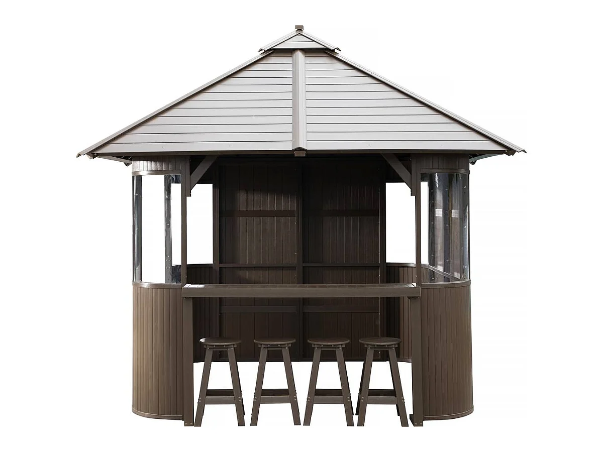 Abri de spa "Bali" - 330 x 330 x 323 cm