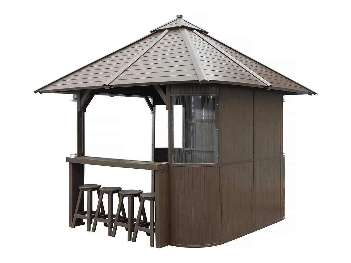 Abri de spa "Bali" - 330 x 330 x 323 cm