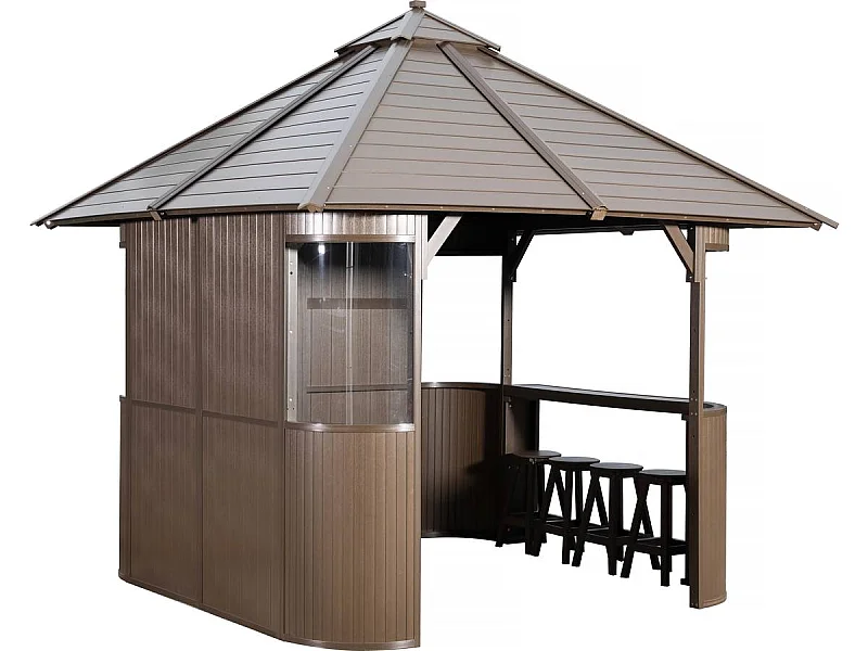 Abri de spa "Bali" - 330 x 330 x 323 cm