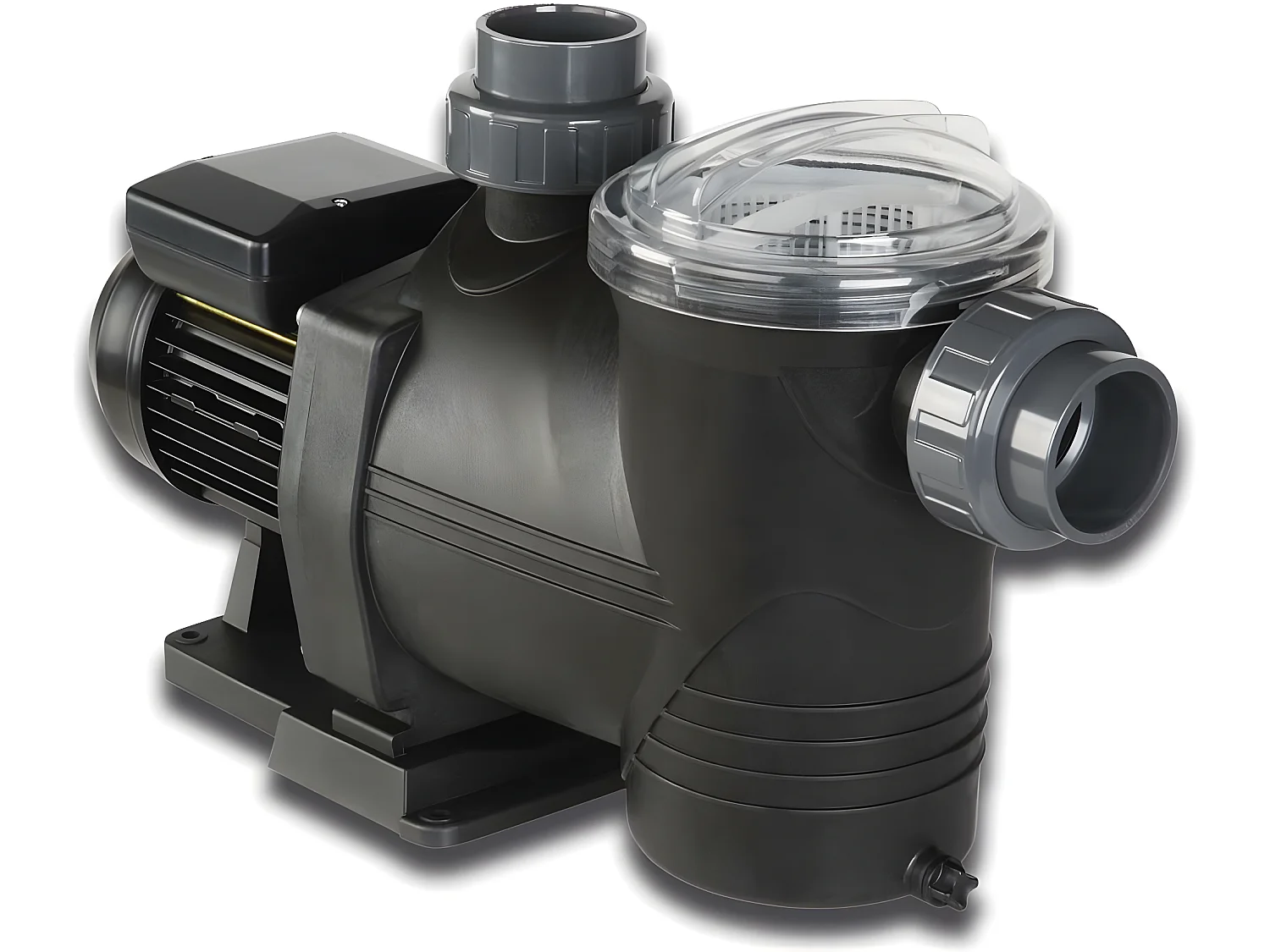 Pompe auto-amorçante piscine "Niagara" - 2 CV monophasé - 60.5 x 20.5 x 34.8 cm - Noir