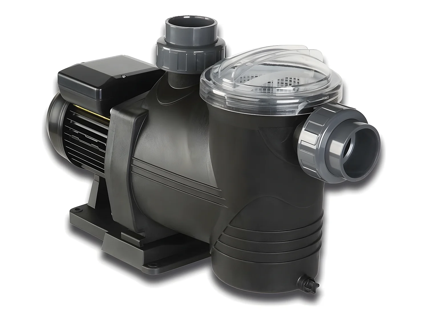Pompe auto-amorçante piscine "Niagara" - 3 CV monophasé - 62.5 x 20.5 x 34.8 cm - Noir