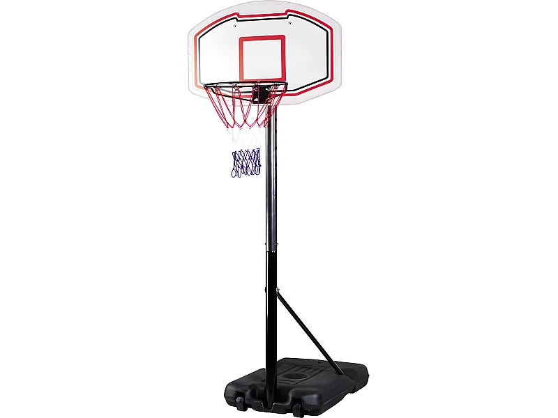 Cesta de Basquete Michael em plástico e vinil, 90cm de altura e 60cm de comprimento
