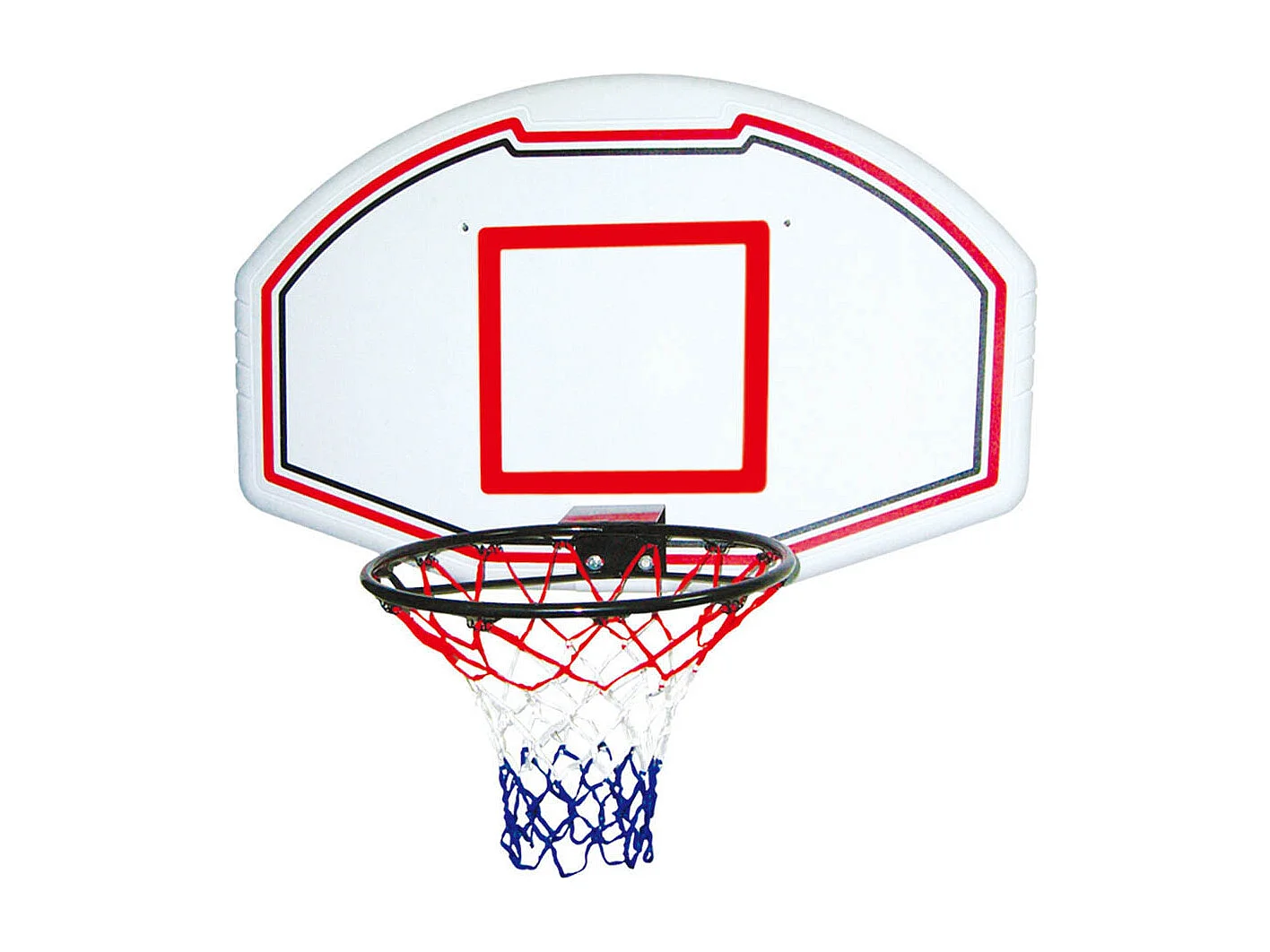 Panier de Basket Michael en plastique et vinyle, 90cm de hauteur et 60cm de longueur