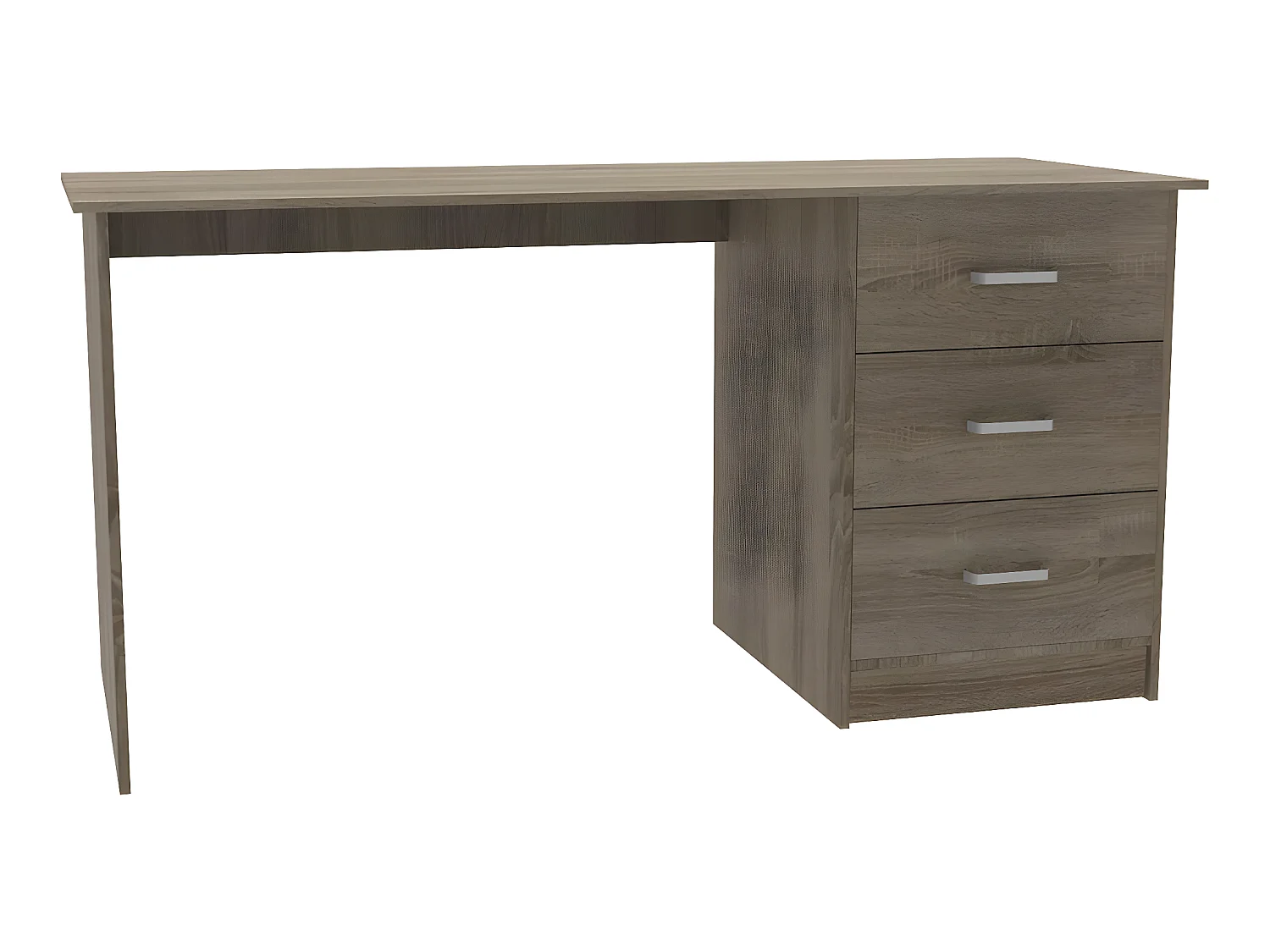 Bureau "Laury" - 121 x 55 x 74 cm - Chêne