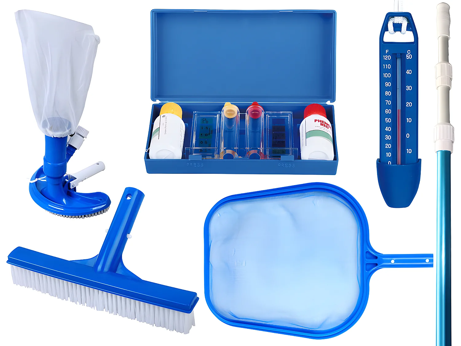 Zestaw do kompleksowej pielęgnacji basenu