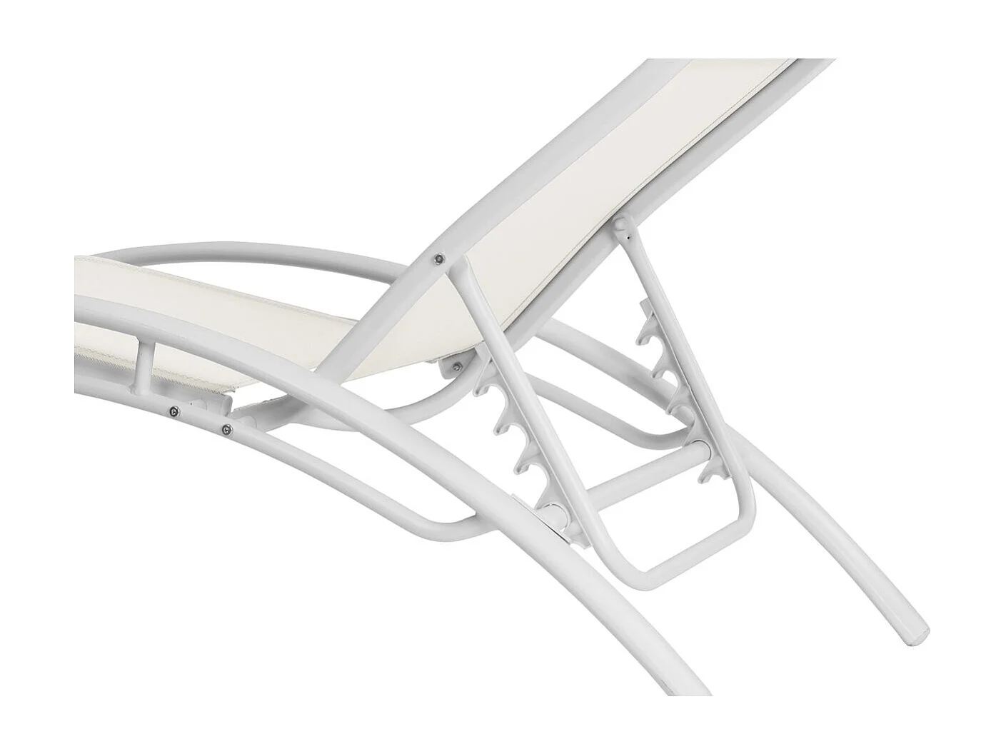 2 lettini in alluminio Beauty - PHOENIX - Ecru - set di 2