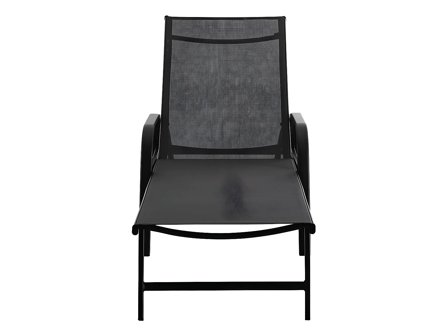 Juego de 2 tumbonas de metal "Farniente" - Gris