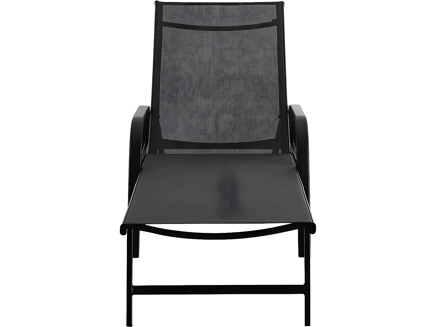 Lot de 2 Bains de soleil en métal "Farniente"- Gris