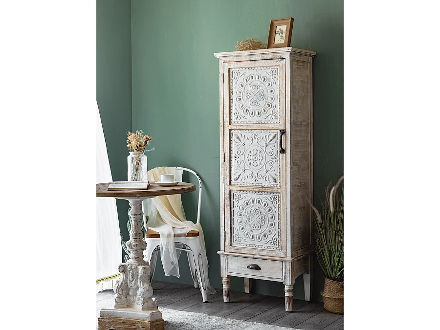 OSCAR - Rangement en sapin patiné