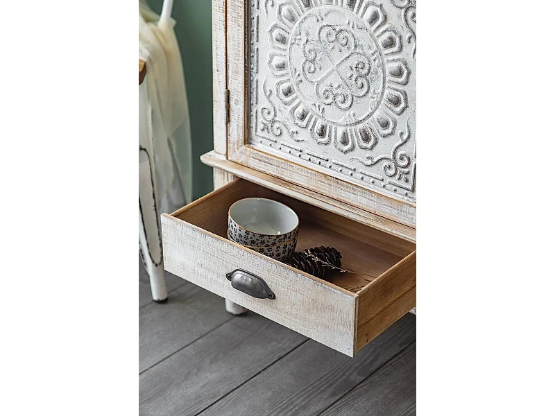 OSCAR - Rangement en sapin patiné