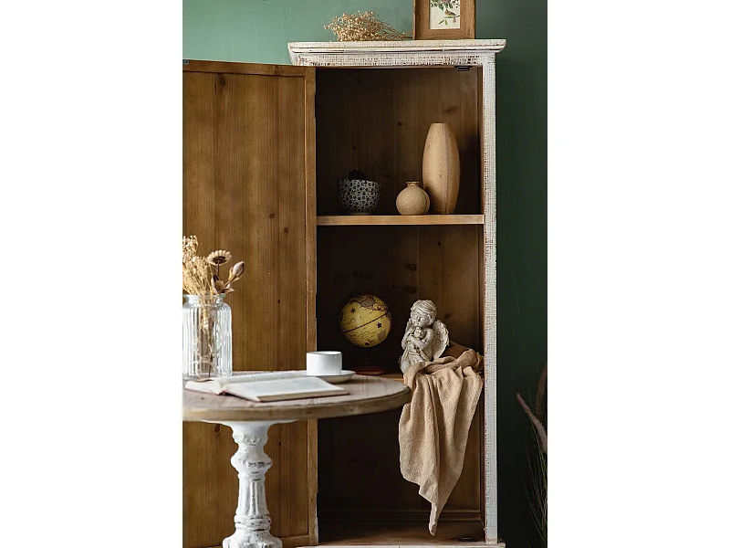 OSCAR - Rangement en sapin patiné