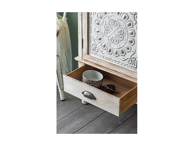 OSCAR - Rangement en sapin patiné