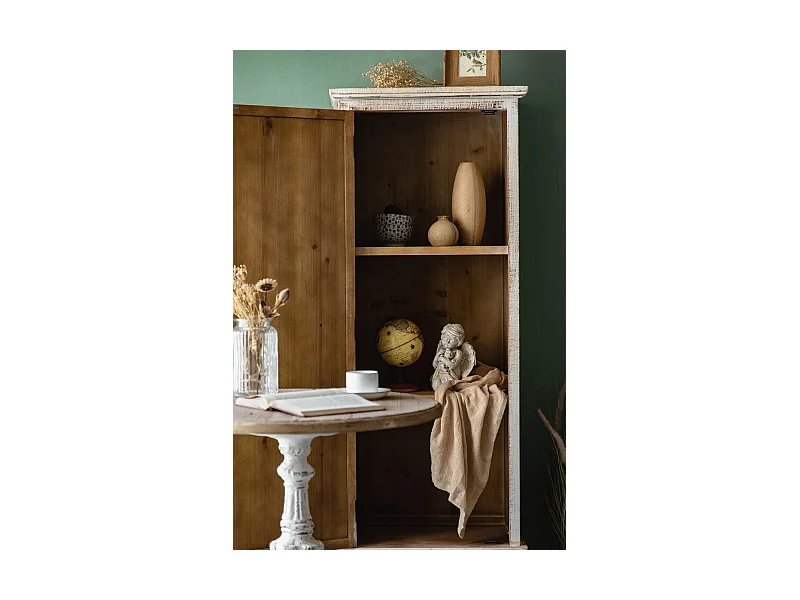 OSCAR - Rangement en sapin patiné