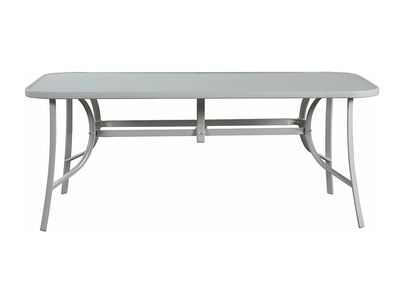 Tavolo da giardino "Cordoba" - Phoenix - 8 posti - Bianco