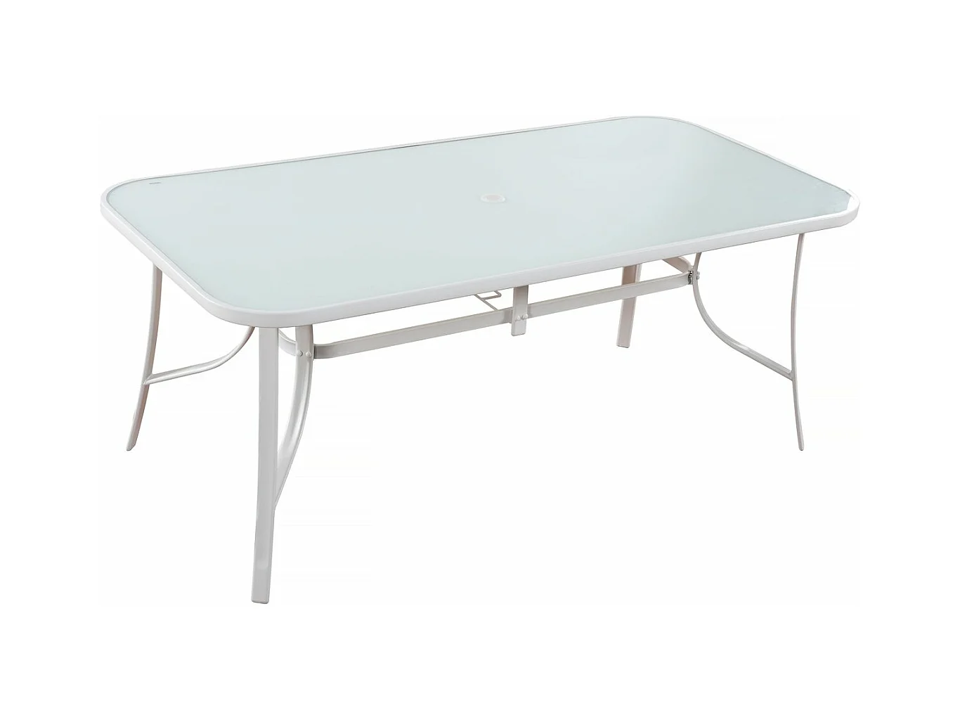 Table de jardin "Cordoba" - Phoenix - 8 places - Blanc
