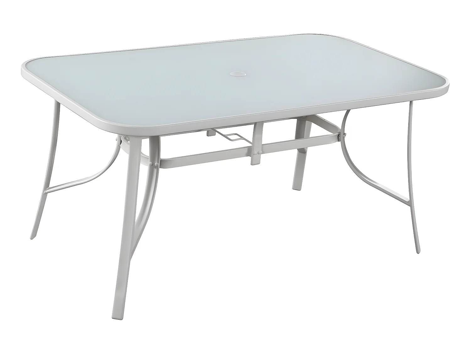 Table de jardin "Cordoba" - Phoenix - 6 places - Blanc