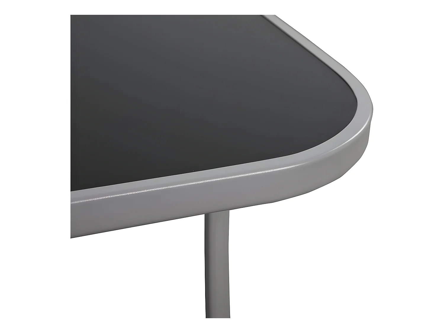 Gartentisch "Cordoba" - 6 Personen - Silberfarben