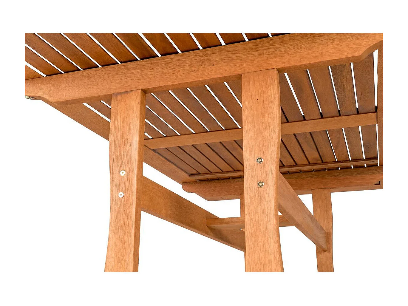 Tavolo da giardino "Osaka" - 180 x 90 - Legno naturale