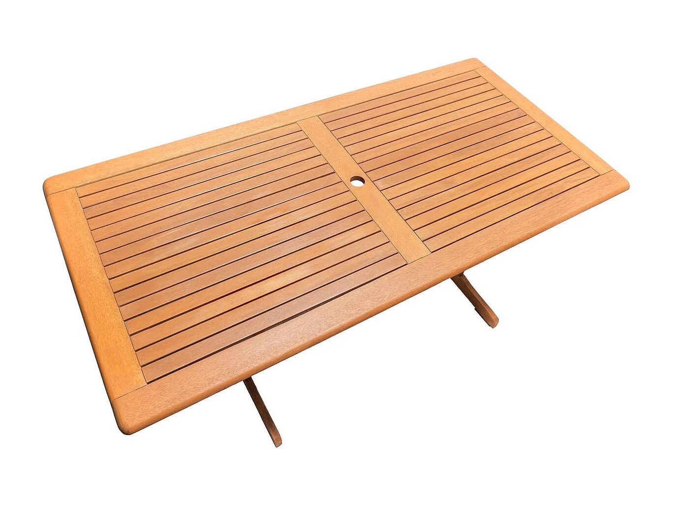Tavolo da giardino "Osaka" - 180 x 90 - Legno naturale