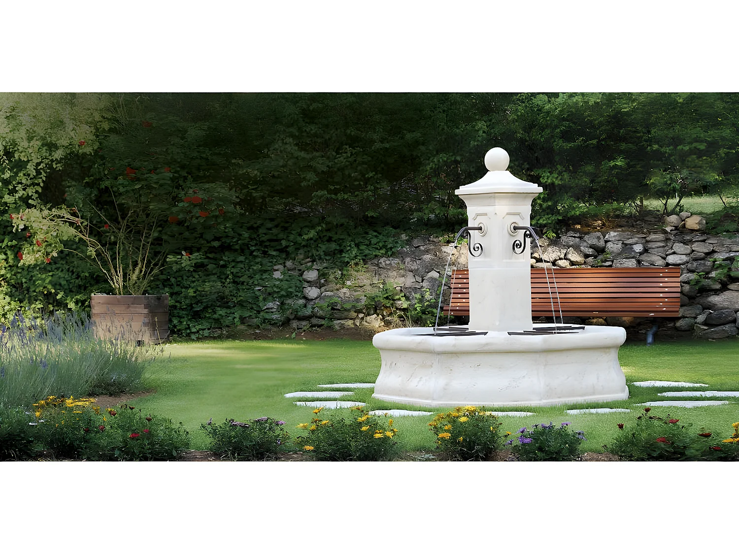 Fontaine "Vincennes" - 1.90 x 1.80 m