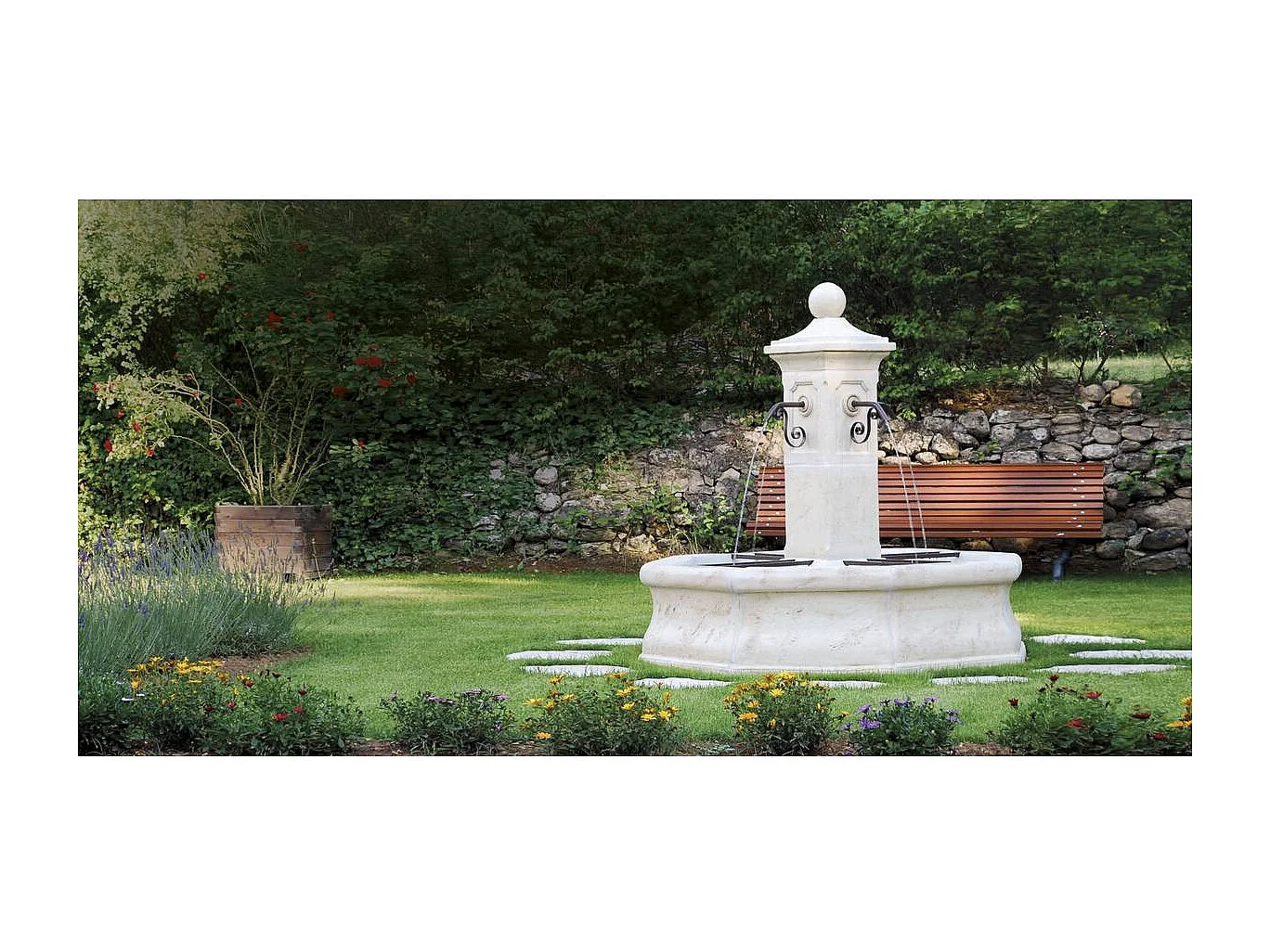 Fontaine "Vincennes" - 1.90 x 1.80 m