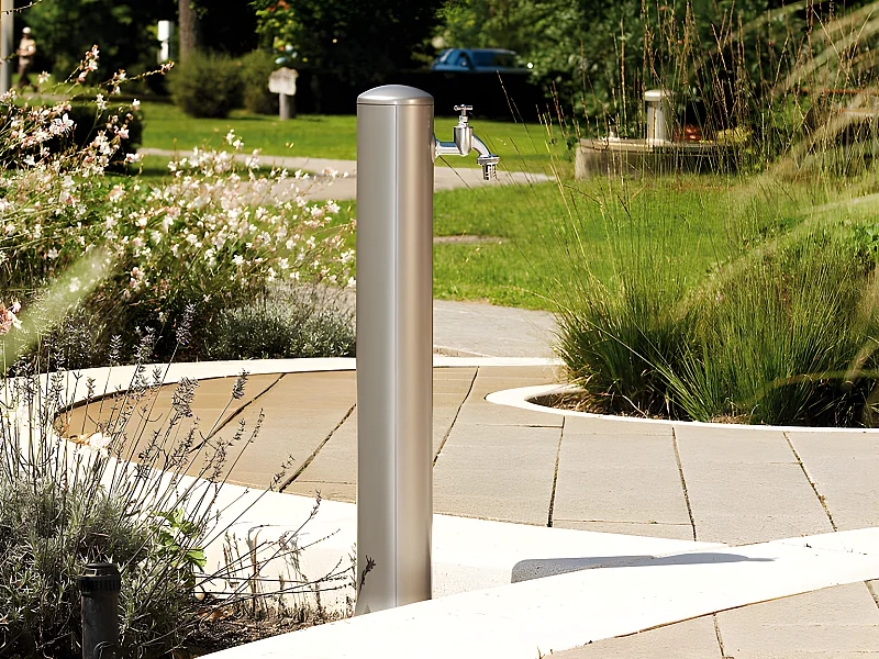 Fontaine à eau  "Rondo" argent