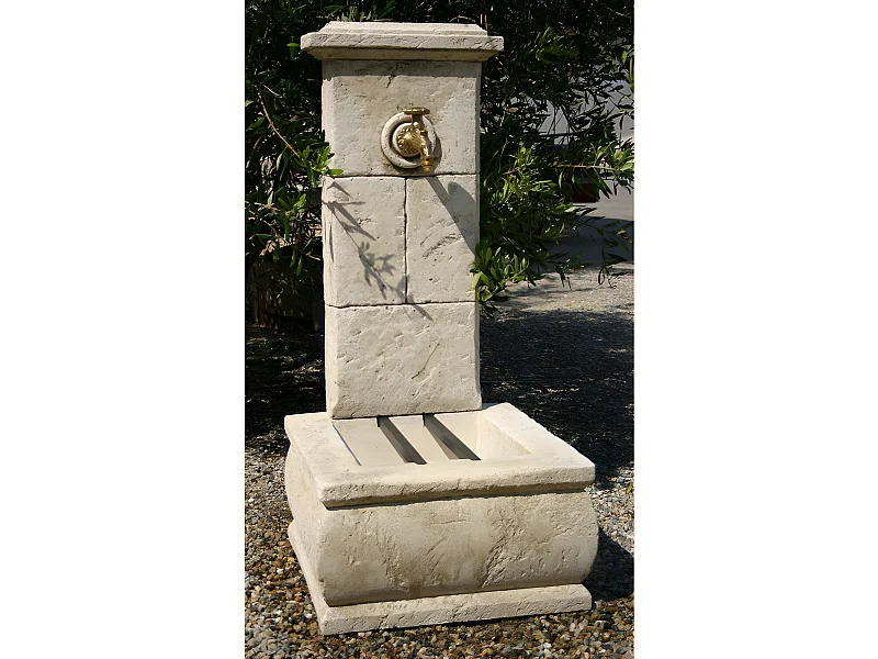 Fontaine "Napoli" - 0.50 x 0.50 x 1.08 m