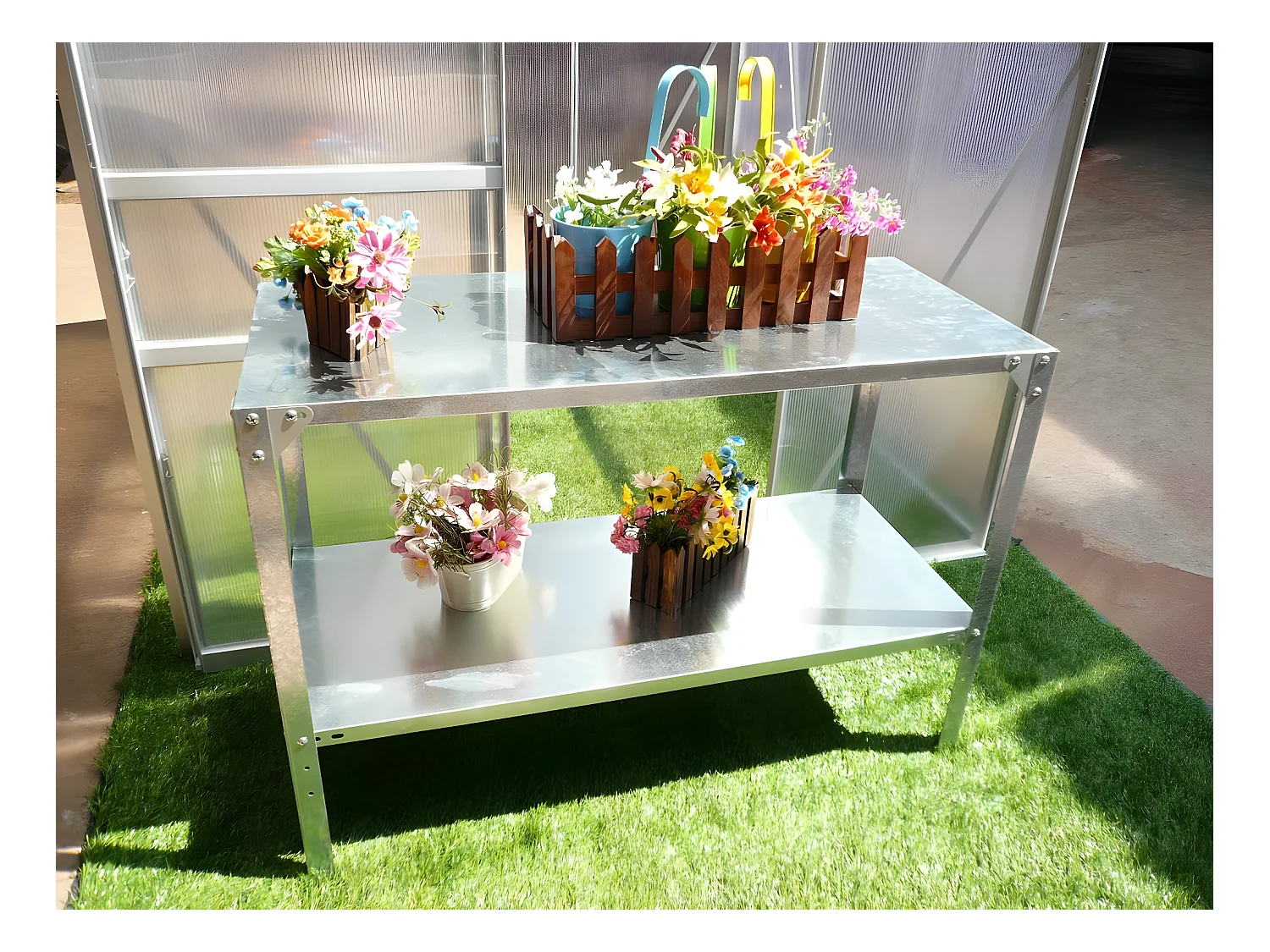 Estantería para plantas "Petunia" - 115 x 50 x 75 cm