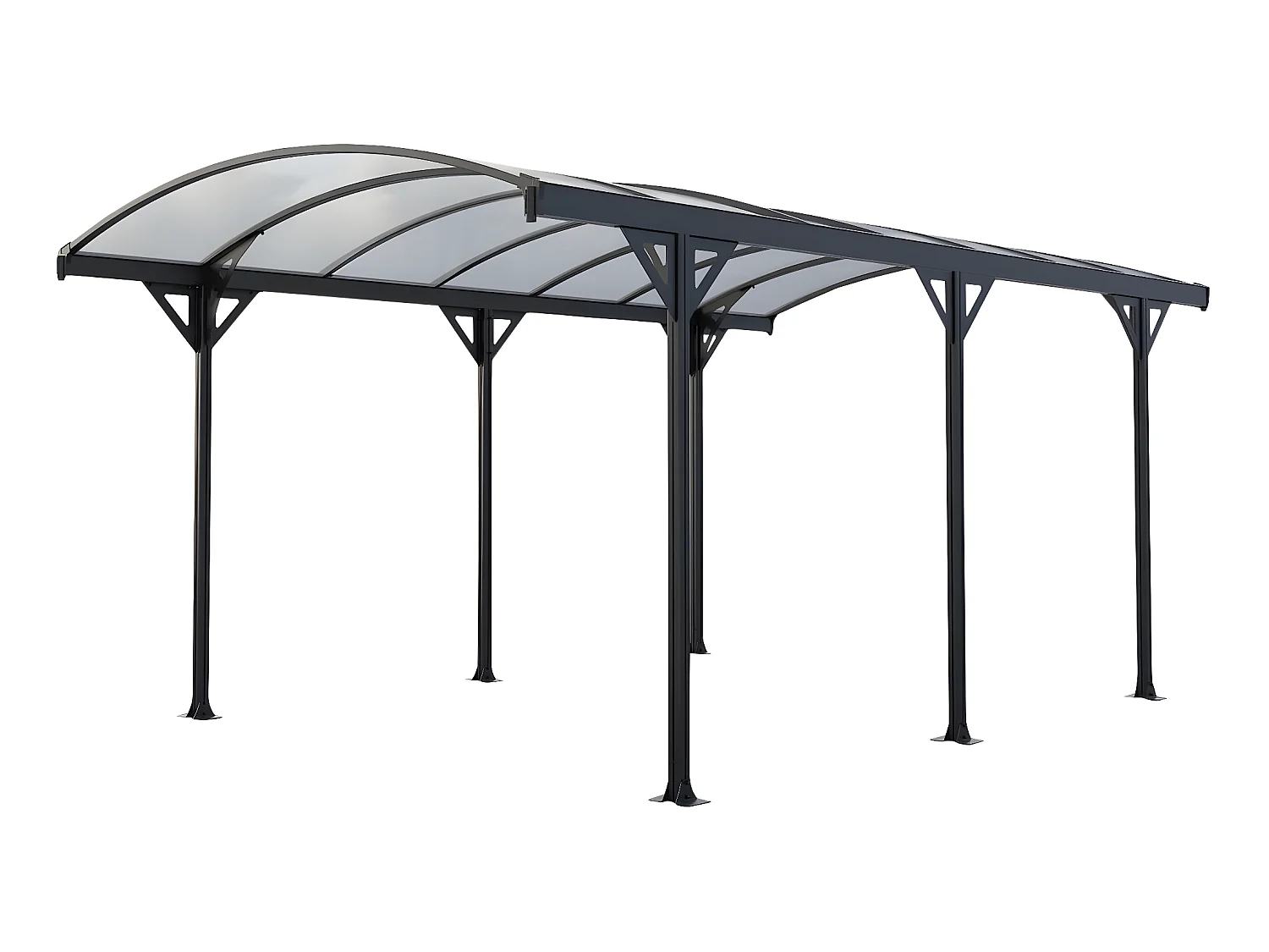 Carport voiture "Protector" - 15m² - 5.05 x 3 x 2,3 m