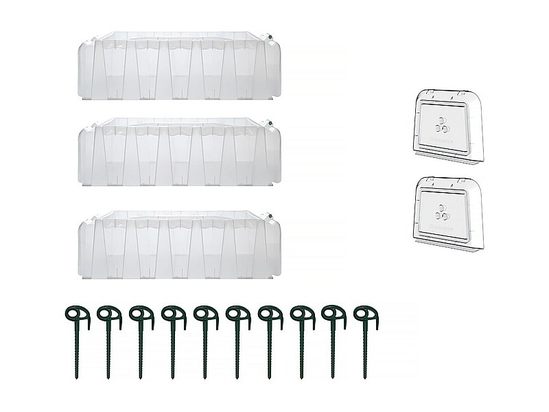 Kit de 3 tunnels de culture 